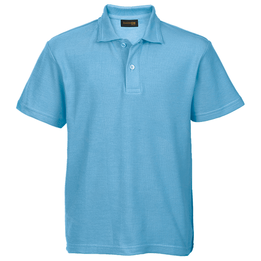 175g Pique Knit Golfer Kiddies - Blue