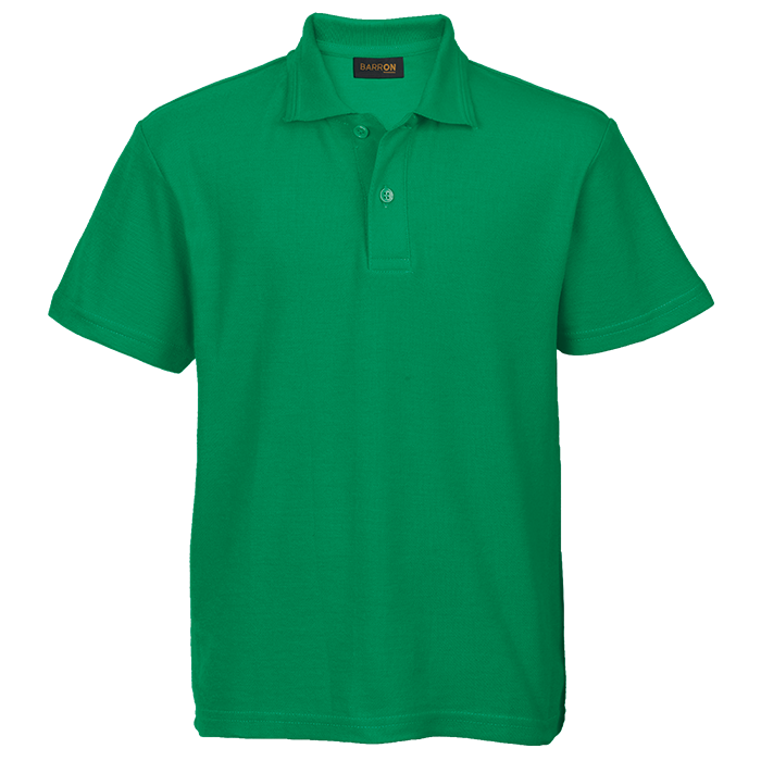 175g Pique Knit Golfer Kiddies - Emerald