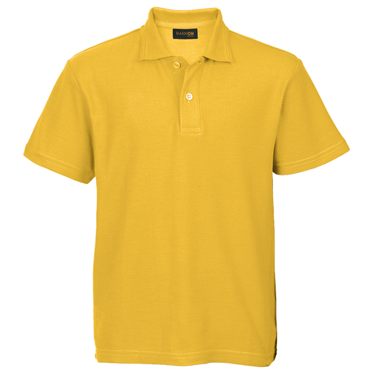 175g Pique Knit Golfer Kiddies - Yellow