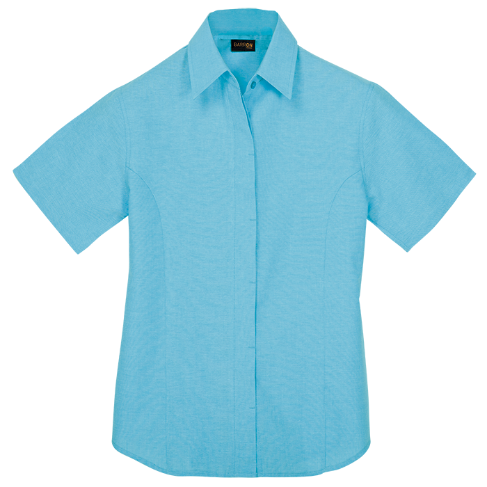 Oxford Blouse Short Sleeve Ladies