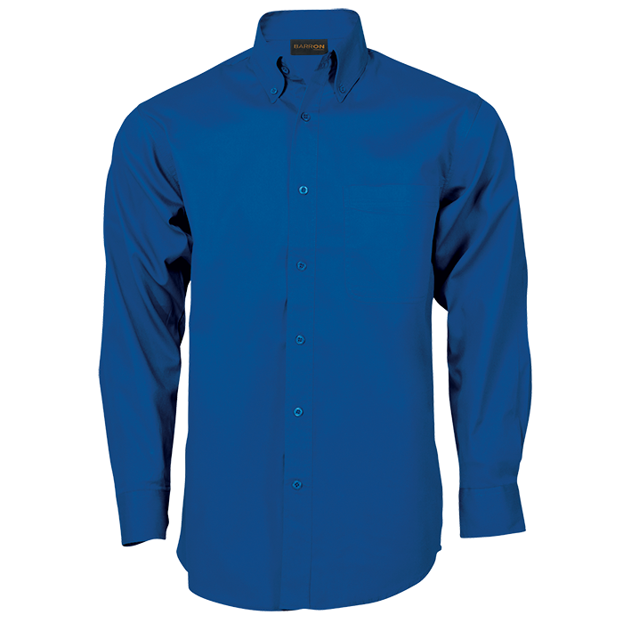 Brushed Cotton Twill Lounge Long Sleeve Mens