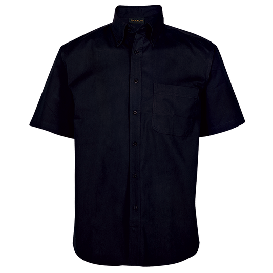 Brushed Cotton Twill Lounge Short Sleeve Mens