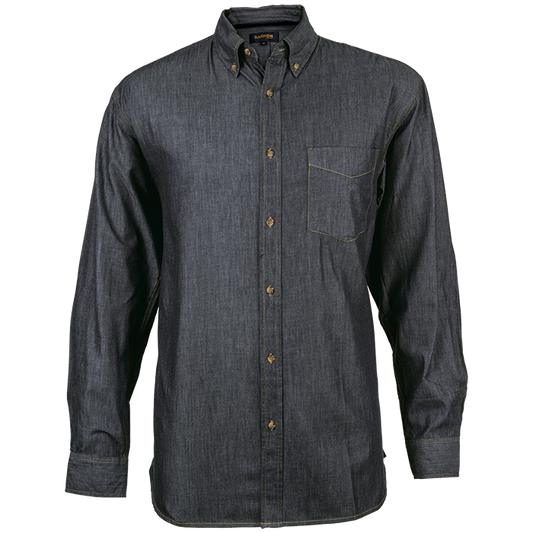 Denver Denim Shirt Long Sleeve Mens