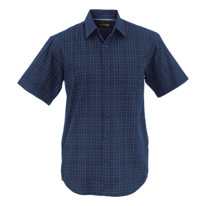 Hamilton Check Lounge Short Sleeve Mens