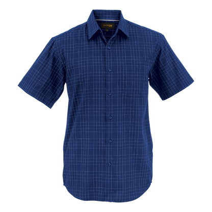 Hamilton Check Lounge Short Sleeve Mens