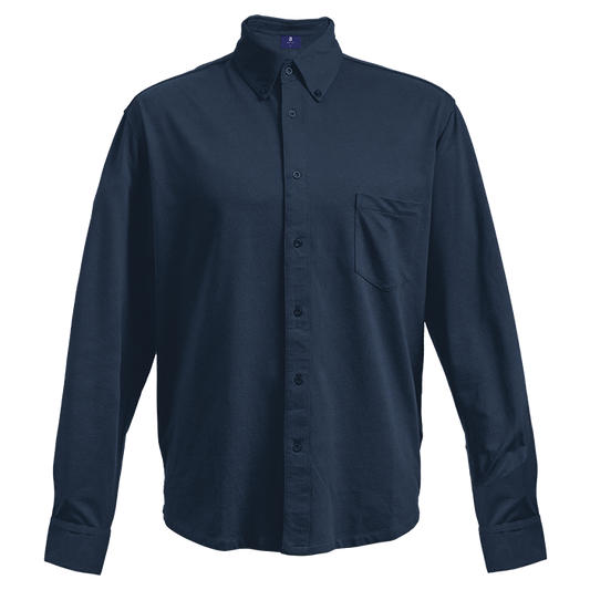 Knitted Pique Lounge Long Sleeve Mens