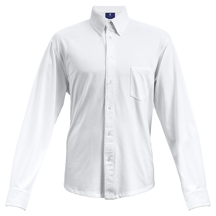 Knitted Pique Lounge Long Sleeve Mens