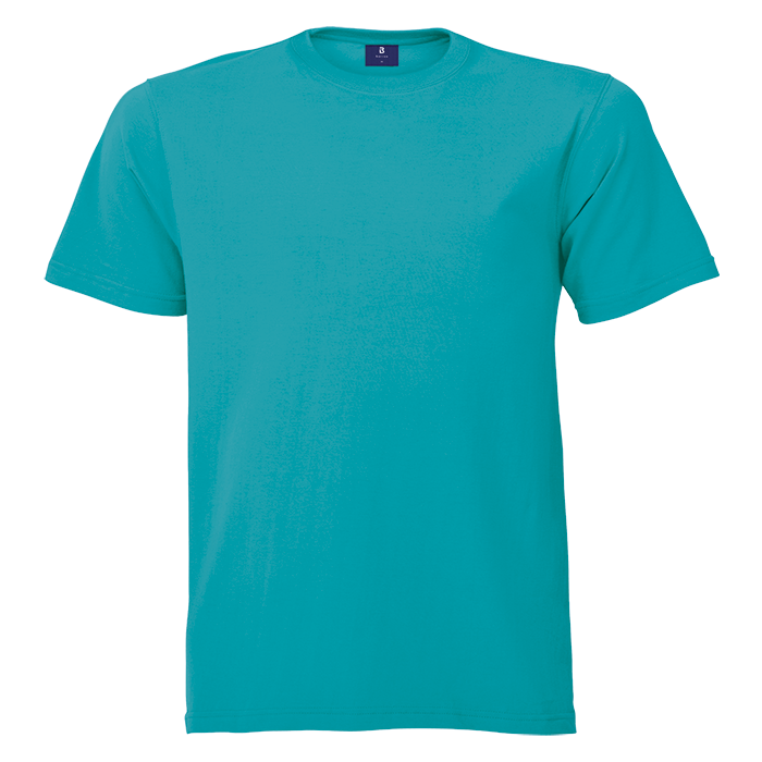 160g Barron Crew Neck T-Shirt - Aquamarine