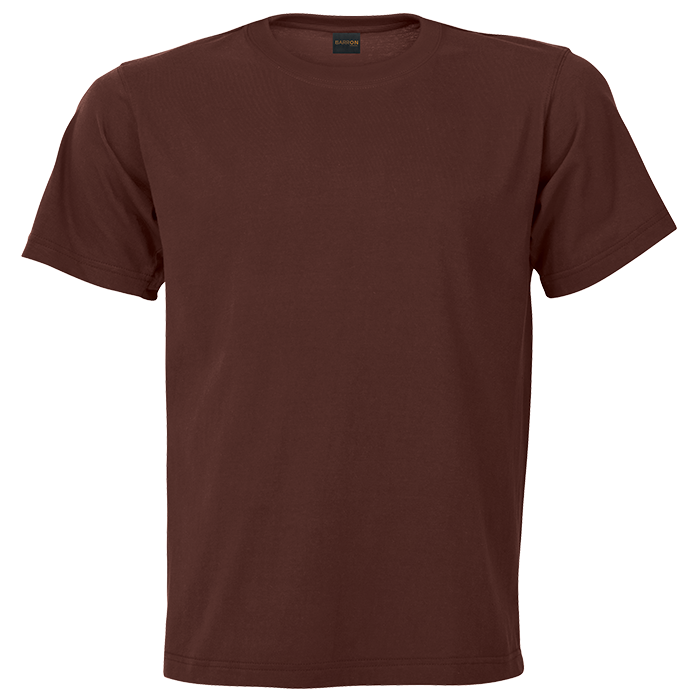160g Barron Crew Neck T-Shirt - Brown