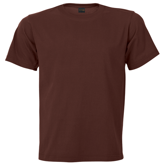 160g Barron Crew Neck T-Shirt - Brown