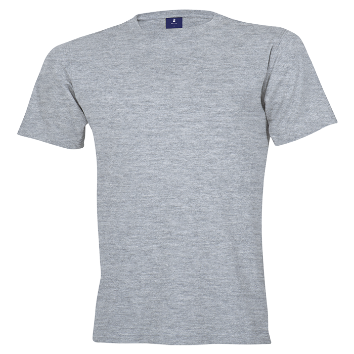 160g Barron Crew Neck T-Shirt - Dark Ice Melange