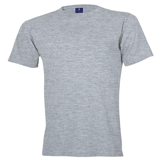 160g Barron Crew Neck T-Shirt - Dark Ice Melange