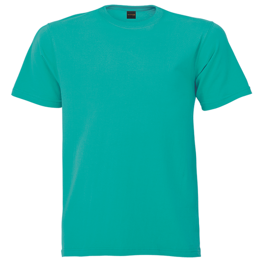 160g Barron Crew Neck T-Shirt - Dusty Aqua