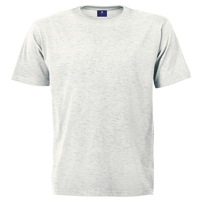 160g Barron Crew Neck T-Shirt - Ice Melange