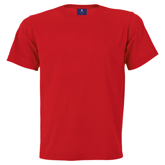 160g Barron Crew Neck T-Shirt - True Red