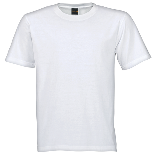 160g Barron Crew Neck T-Shirt - White