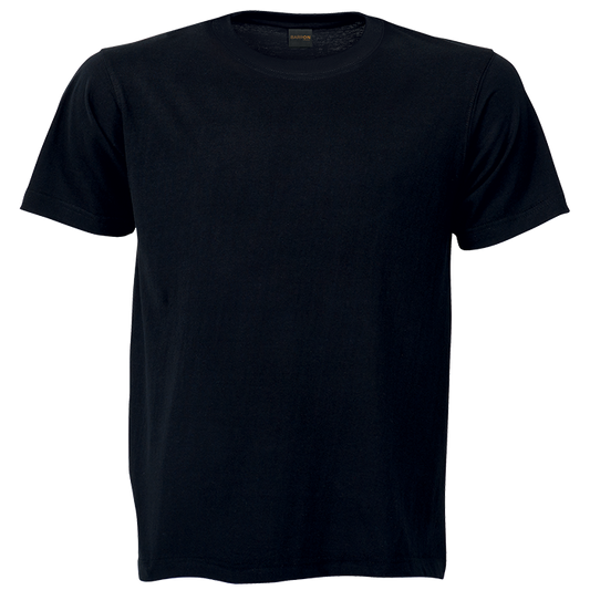 180g Barron Crew Neck T-Shirt - Black
