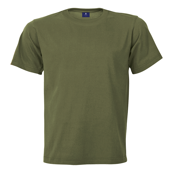 180g Barron Crew Neck T-Shirt - Fatigue