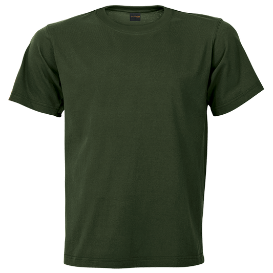 180g Barron Crew Neck T-Shirt - Military Green
