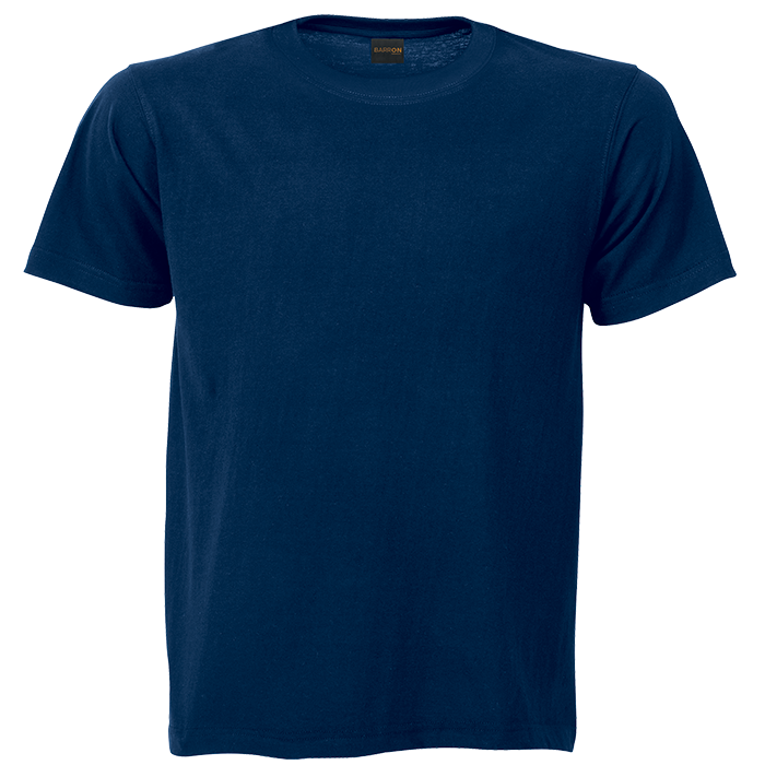 180g Barron Crew Neck T-Shirt - Navy