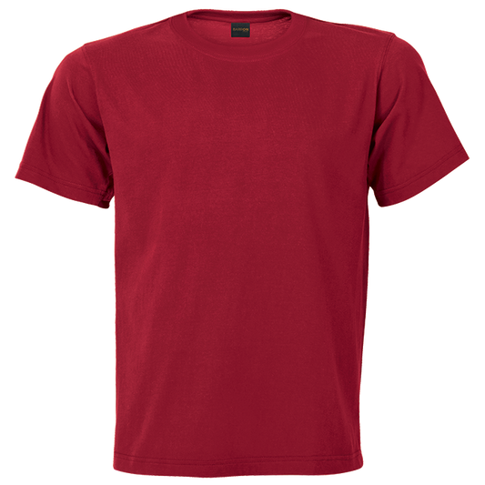 180g Barron Crew Neck T-Shirt - Red