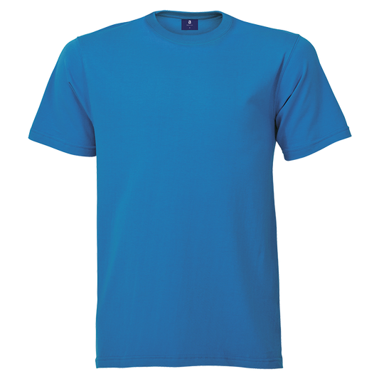 180g Barron Crew Neck T-Shirt - Sapphire