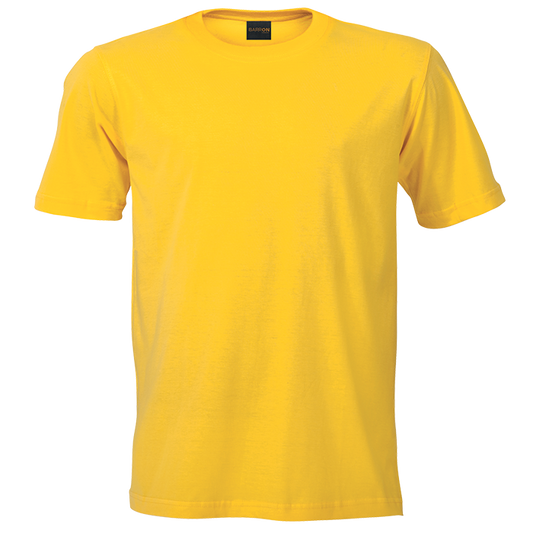 180g Barron Crew Neck T-Shirt - Yellow