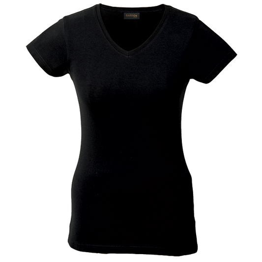 170g Slim Fit V-Neck T-Shirt Ladies