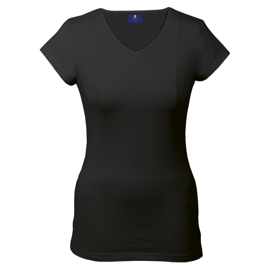 170g Essential V-Neck Slim Fit Ladies