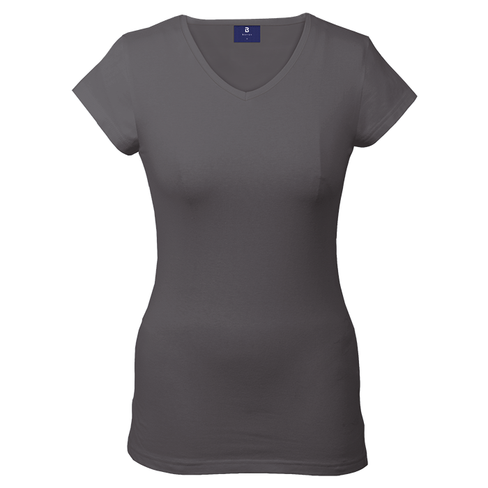 170g Essential V-Neck Slim Fit Ladies