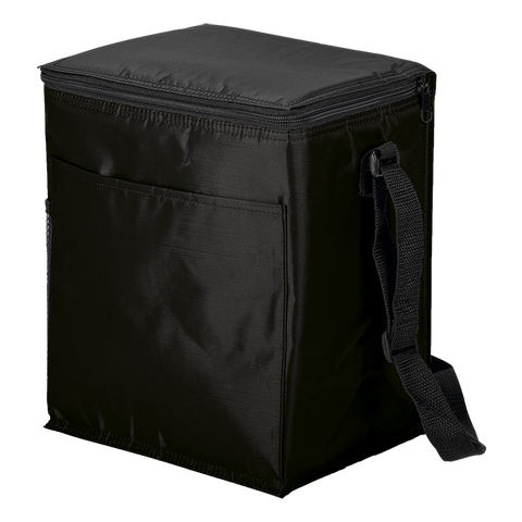 Barron BC0006 - 12 Can Cooler with 2 Exterior Pockets - 70D - PEVA Lining