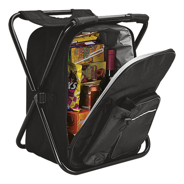 Barron BC0007 - Picnic Chair Backpack Cooler - 420D - 600D - PEVA Lining