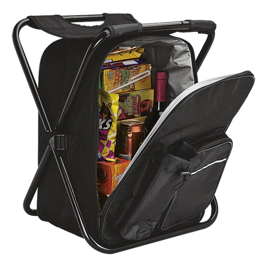 Barron BC0007 - Picnic Chair Backpack Cooler - 420D - 600D - PEVA Lining