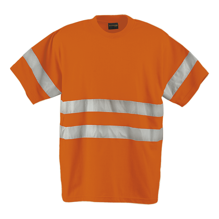 Barron 150g Poly Cotton Safety T-Shirt with tape (TSS150BT)