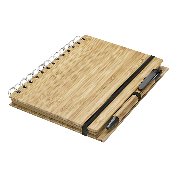 Barron BF0033 - Bamboo Notebook and Pen