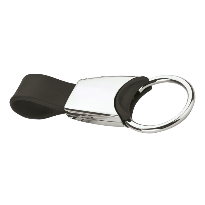 Barron BK0022 - Metal Keychain with Silicone Strap