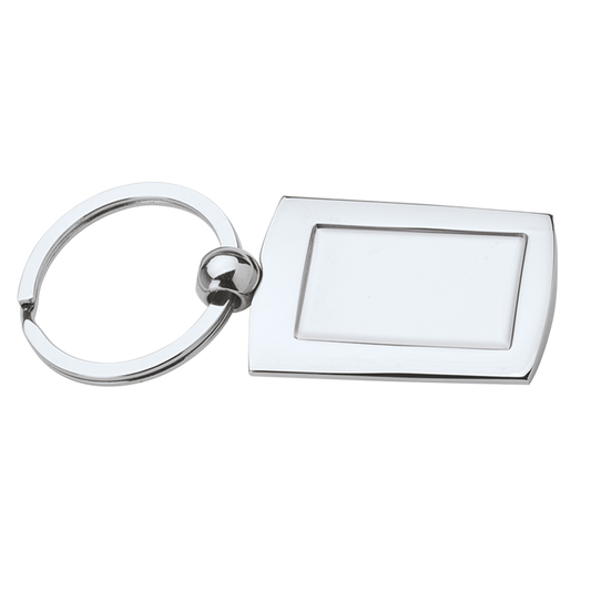 Barron BK0036 - Metal Keychain with Indent for Dome