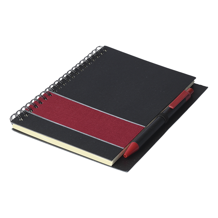 Barron BF0052 - Coloured Stripe Notebook with Pen