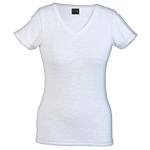 Barron Ladies Slub V Neck T-Shirt (TSL-SLUB)