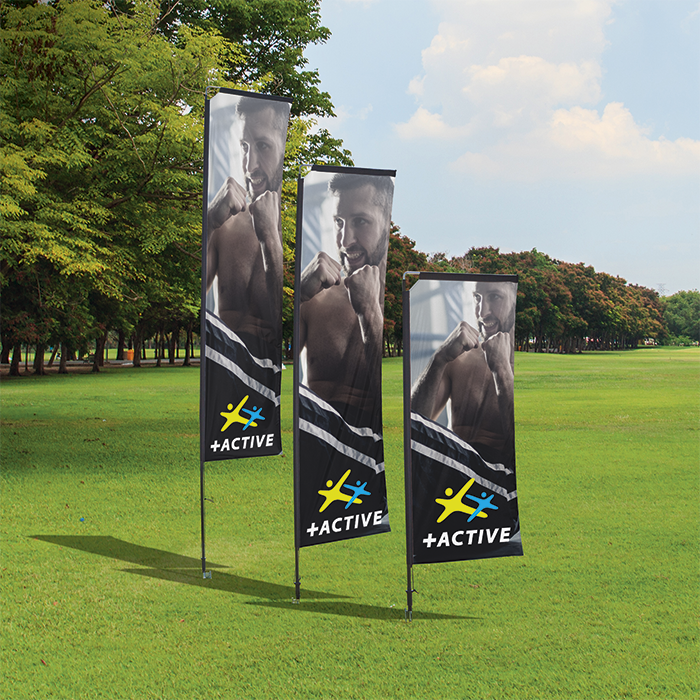 Barron Telescopic Banners Deluxe - Double Sided - Digital