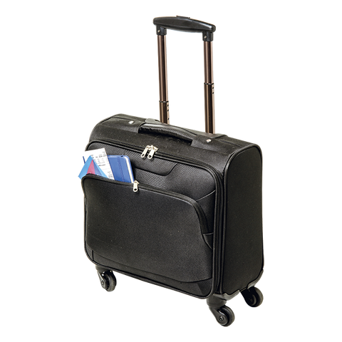 Barron BB0174 - 600D Laptop Trolley Bag with Four Wheels