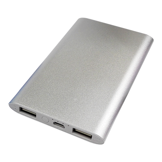 Barron BE0068 - Slim Aluminium 4000 mAh Powerbank