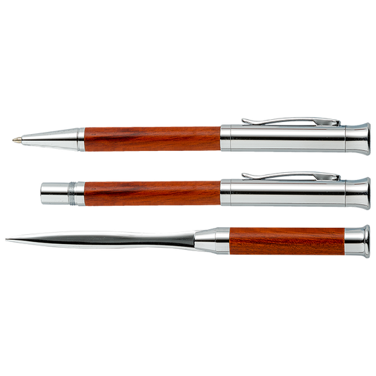 Barron BP5768 - Rosewood Exclusive Pen and Letter Opener Set
