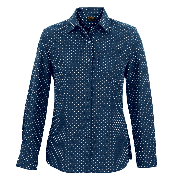 Barron Ladies Donna Blouse Long Sleeve (LL-DON)