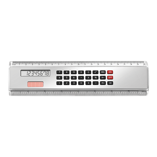 Barron BD2917 - 20cm Ruler with Calculator