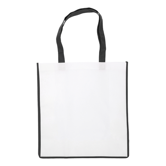 Barron BB3610 - Non Woven Shopper with Coloured Trim