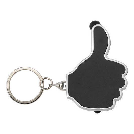 Barron BK5852 - 3 in 1 Thumbs Up Keychain with Stylus and LED Light