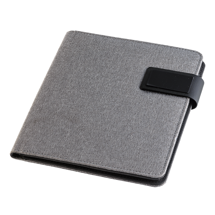 Barron BF0105 - Melange A5 Folder with Strap