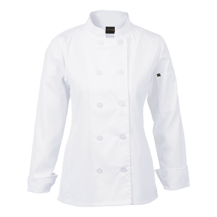Barron Long Sleeve Savona Chef Jacket Ladies