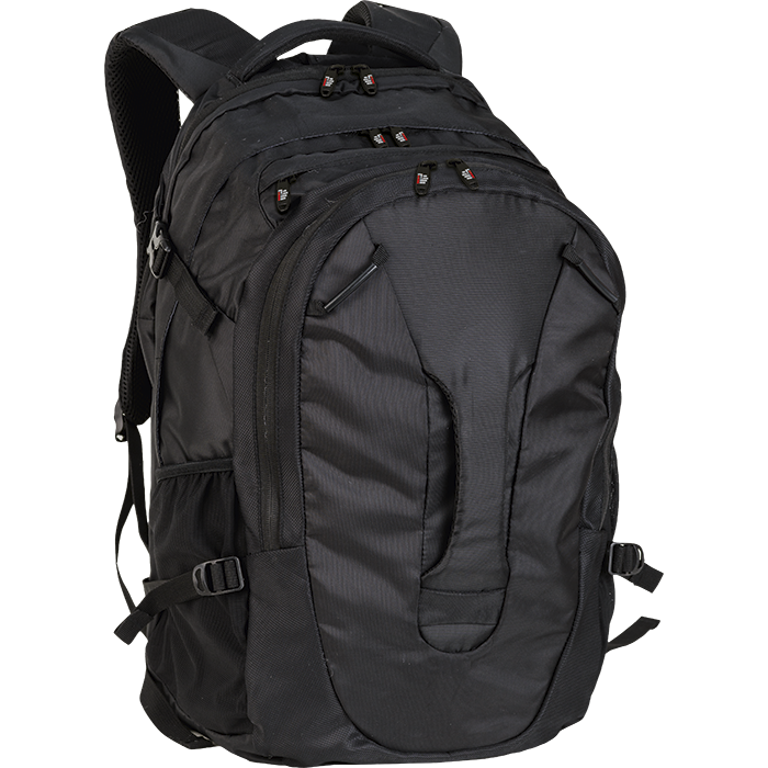 Barron IND123 - Executive Backpack With Front Carry Handle